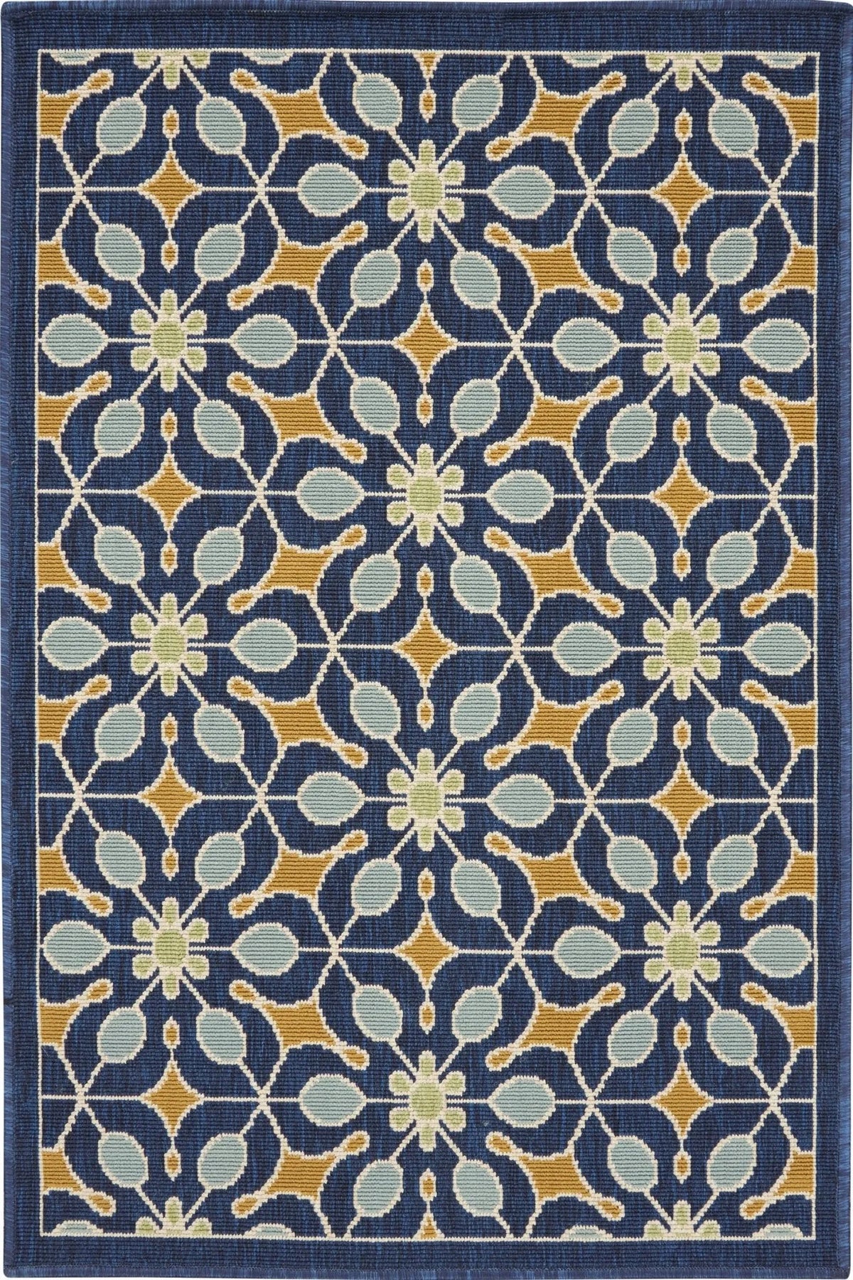 Caribbean CRB07 Navy Rug - Rug & Home