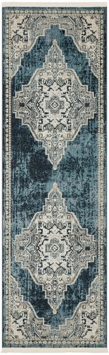 Carina CNA01 Blue/Grey Rug - Rug & Home