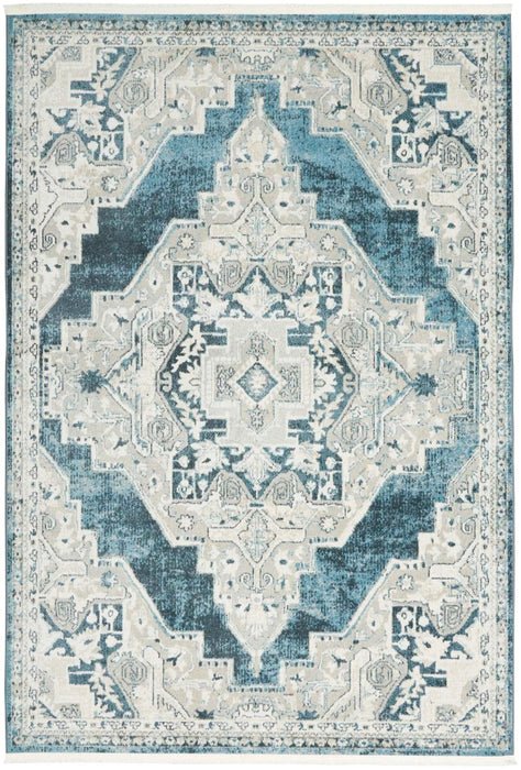 Carina CNA01 Blue/Grey Rug - Rug & Home