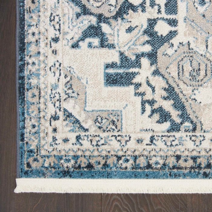 Carina CNA01 Blue/Grey Rug - Rug & Home