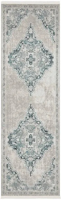 Carina CNA01 Light Blue/Ivory Rug - Rug & Home