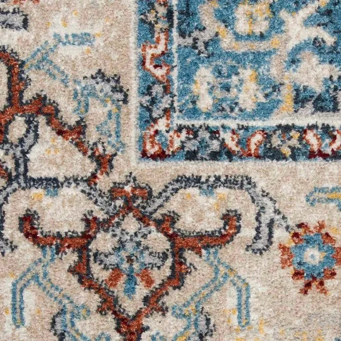 Carina CNA02 Blue/Multi Rug - Rug & Home