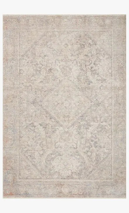 Carlisle CAR-04 Slate/Ivory Rug - Rug & Home