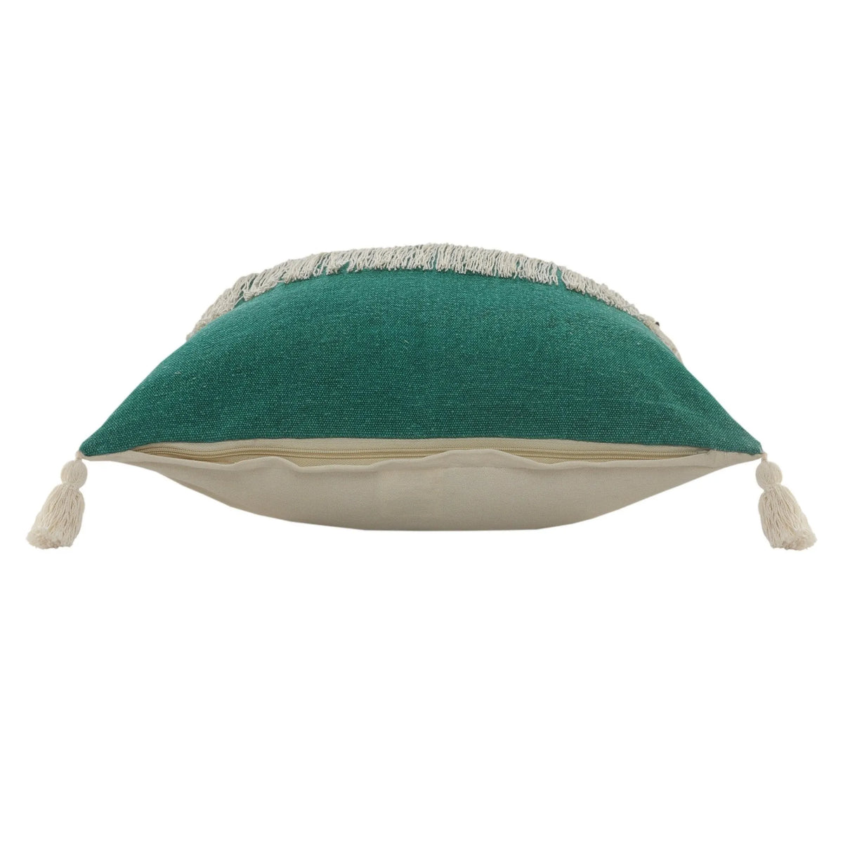 Carnival Lr07661 Emerald Green/Off-White Pillow - Rug & Home