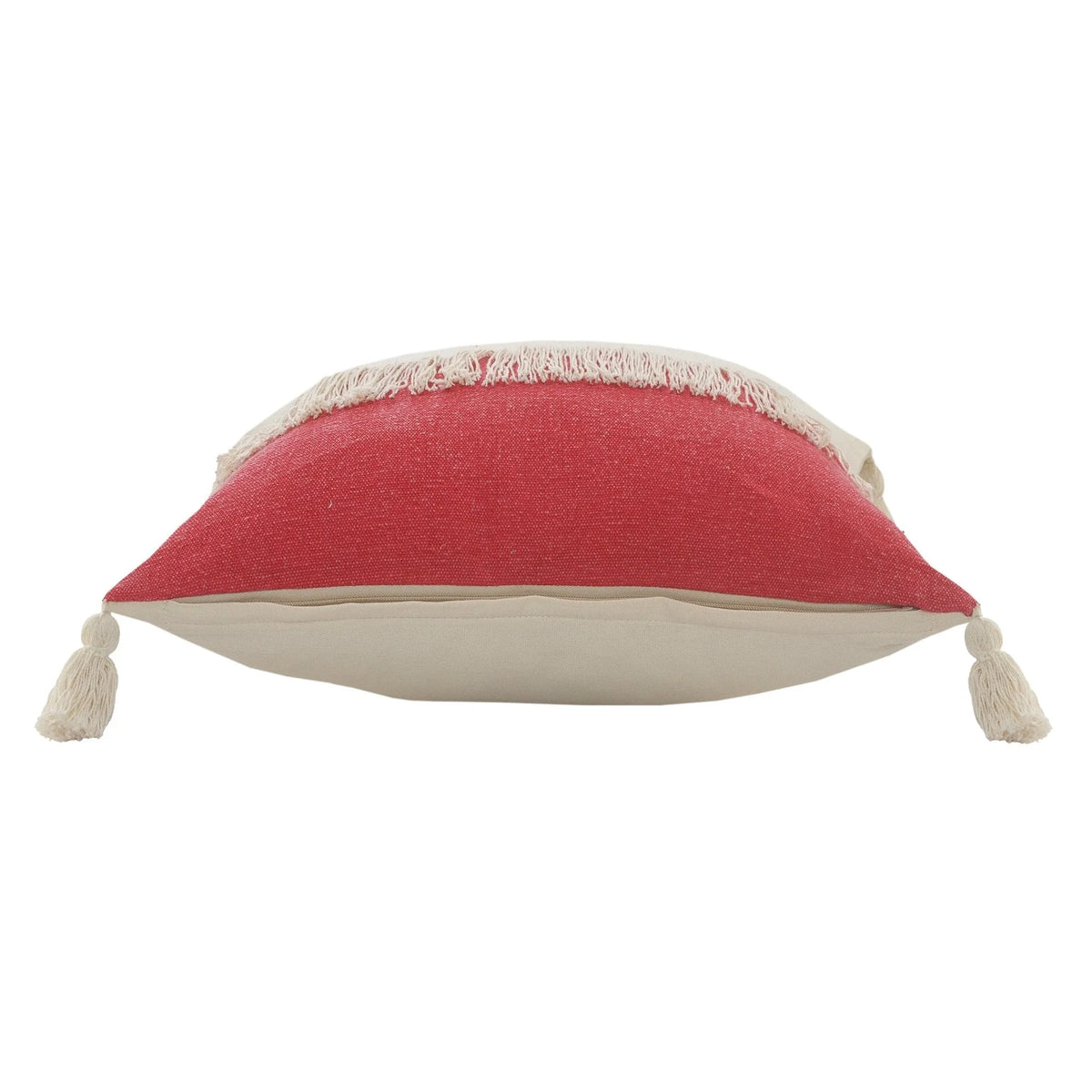 Carnival Lr07662 Raspberry/Off-White Pillow - Rug & Home