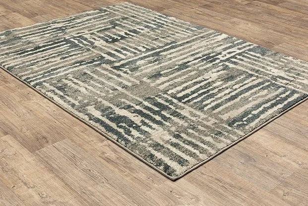 Carson 745C Blue/Beige Rug - Rug & Home