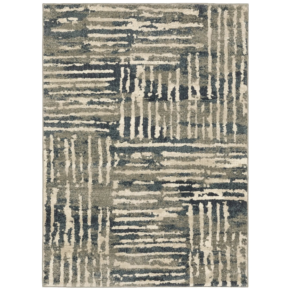 Carson 745C Blue/Beige Rug - Rug & Home