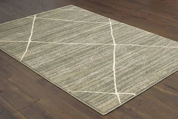 Carson 9661A Grey Ivory Rug
