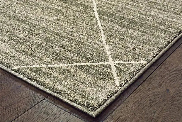 Carson 9661A Grey Ivory Rug
