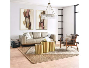 Cartier Accent Tables Set of 3 Gold - Rug & Home