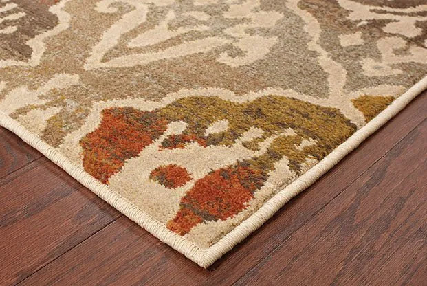 Casablanca 4442C Multi/ Beige Rug - Rug & Home