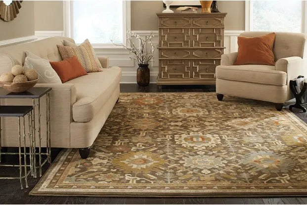 Casablanca 4444A Brown Multi Rug - Rug & Home