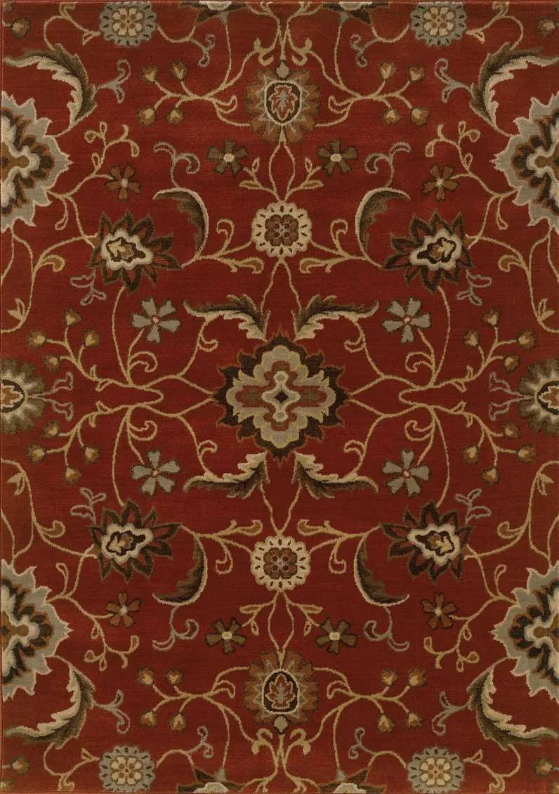 Casablanca 4471B Red/ Multi Rug - Rug & Home