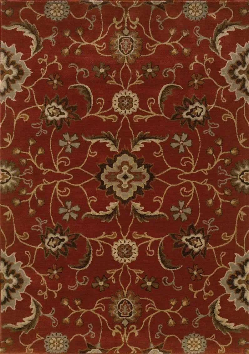 Casablanca 4471B Red/ Multi Rug - Rug & Home- Red/ Multi / Rectangle 3 ...