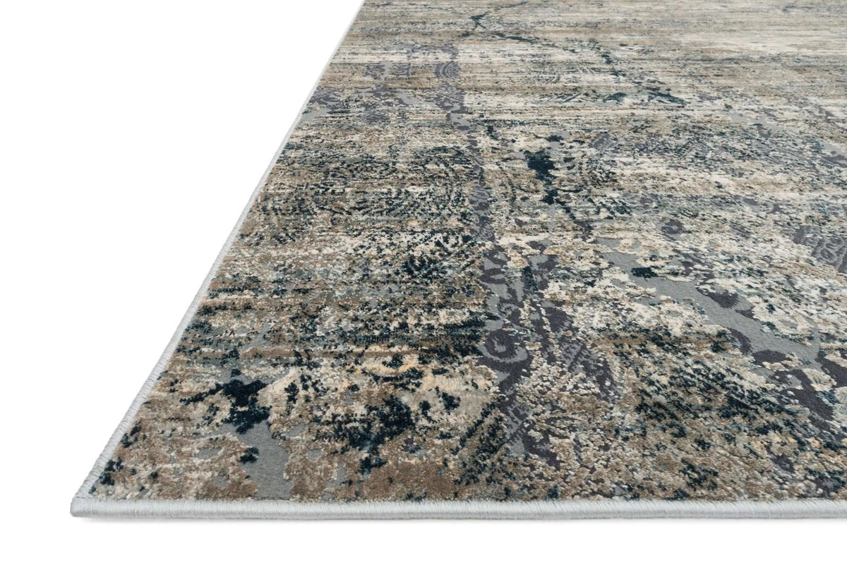 Cascade CAS 01 Taupe / Blue Rug - Rug & Home