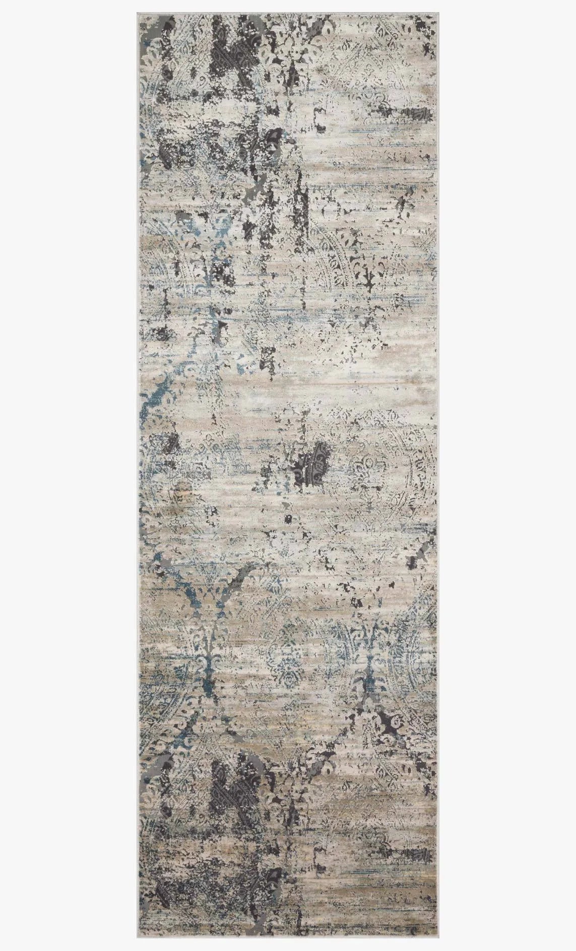 Cascade CAS 01 Taupe / Blue Rug - Rug & Home