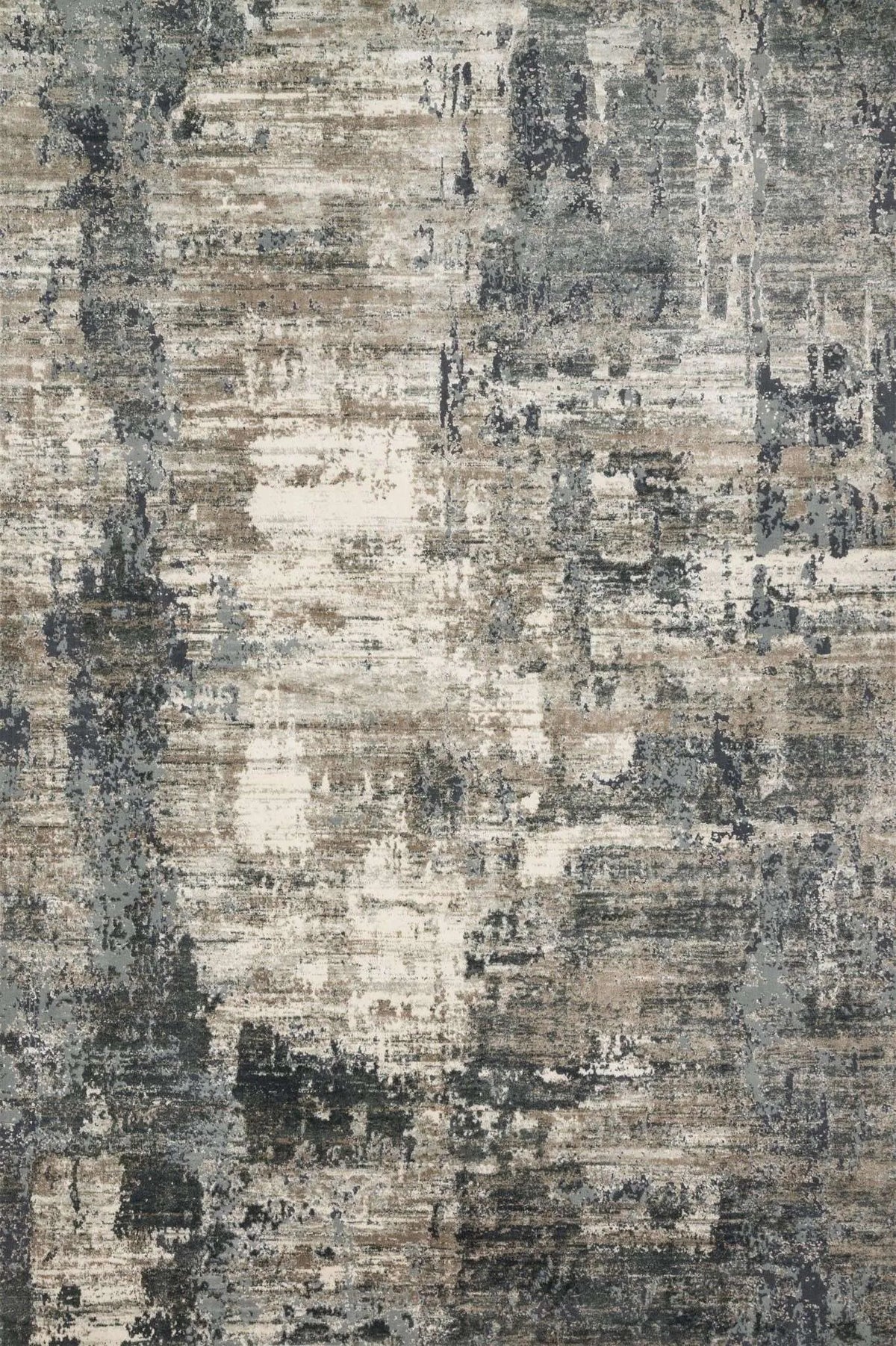 Cascade CAS 03 Ivory / Charcoal Rug - Rug & Home