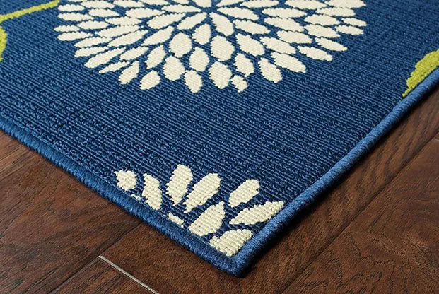 Caspian 8327L Blue/ Green Rug - Rug & Home