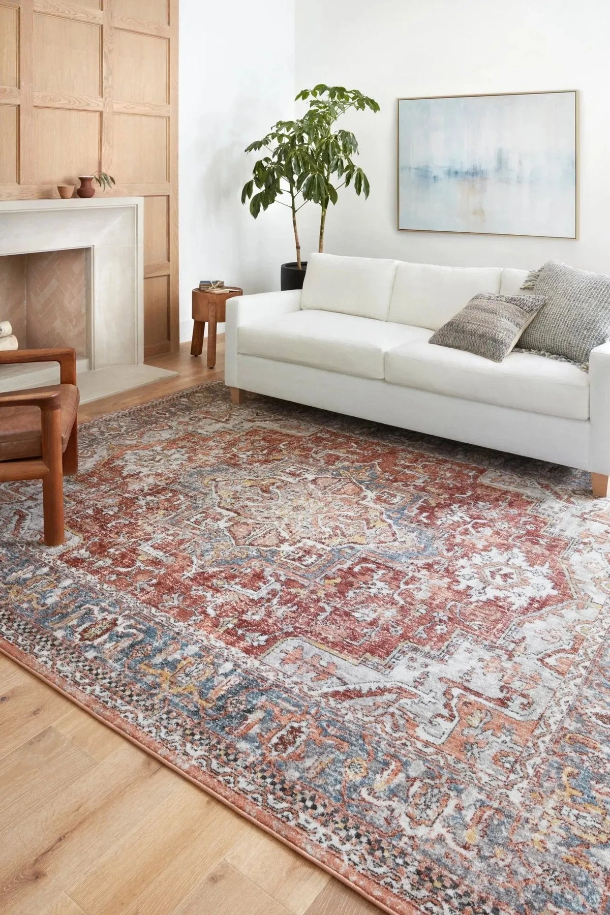 Cassandra Csn-01 Rust/Multi Rug