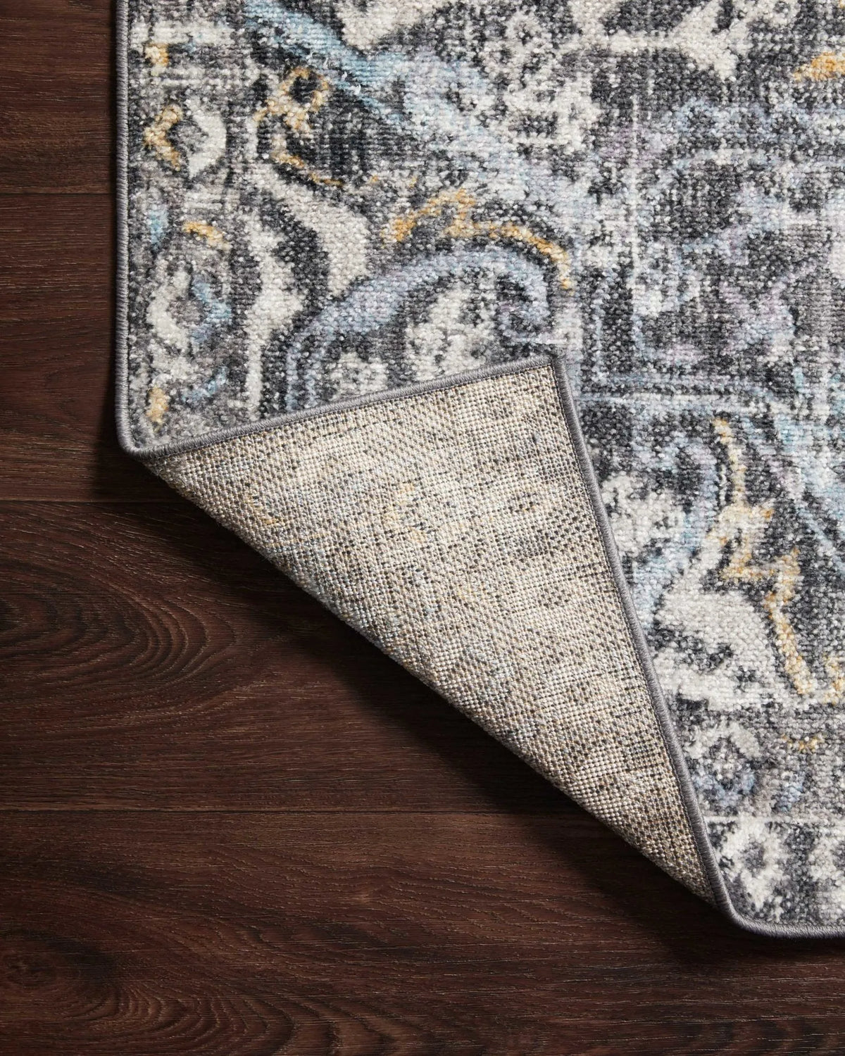 Cassandra Csn-02 Charcoal/Gold Rug - Rug & Home