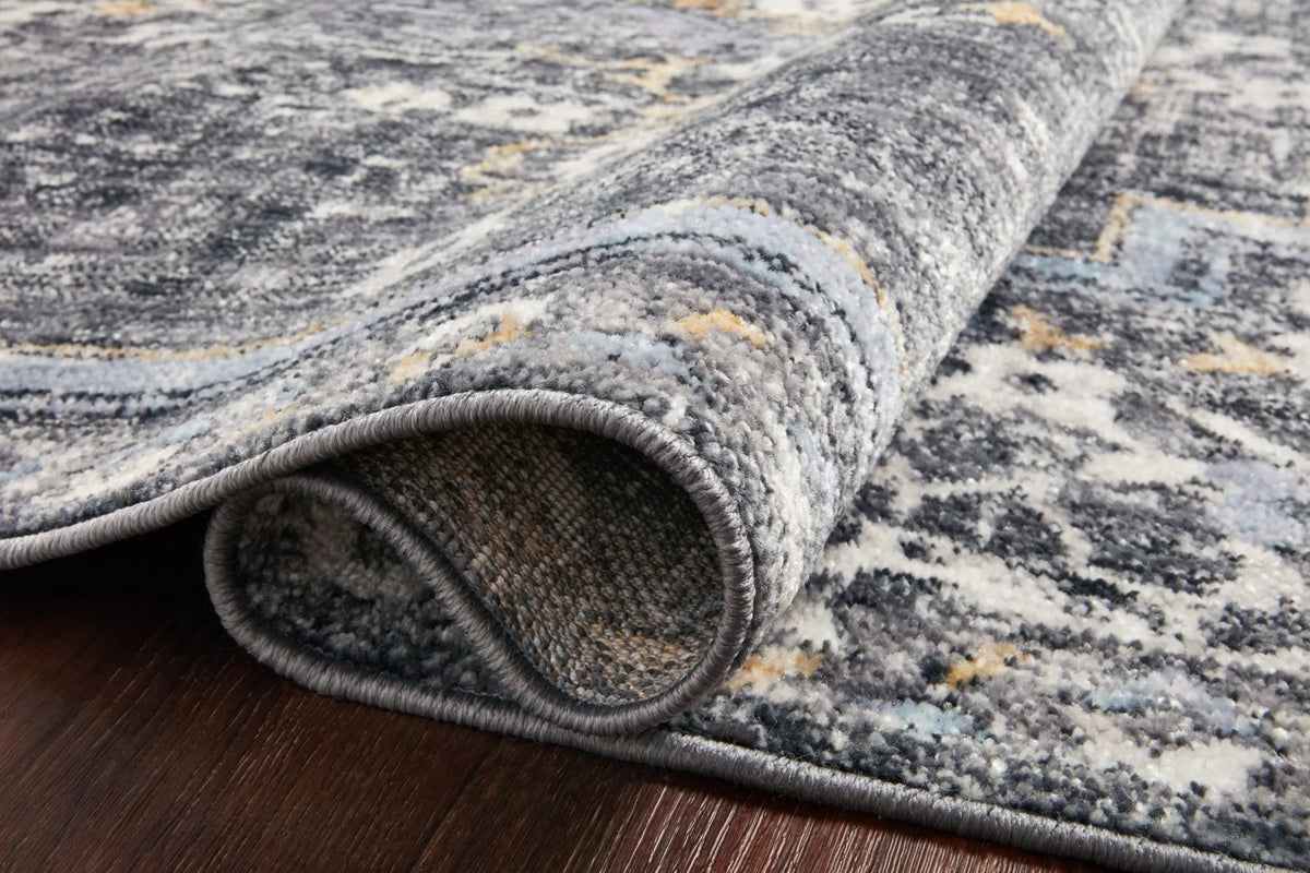 Cassandra Csn-02 Charcoal/Gold Rug - Rug & Home