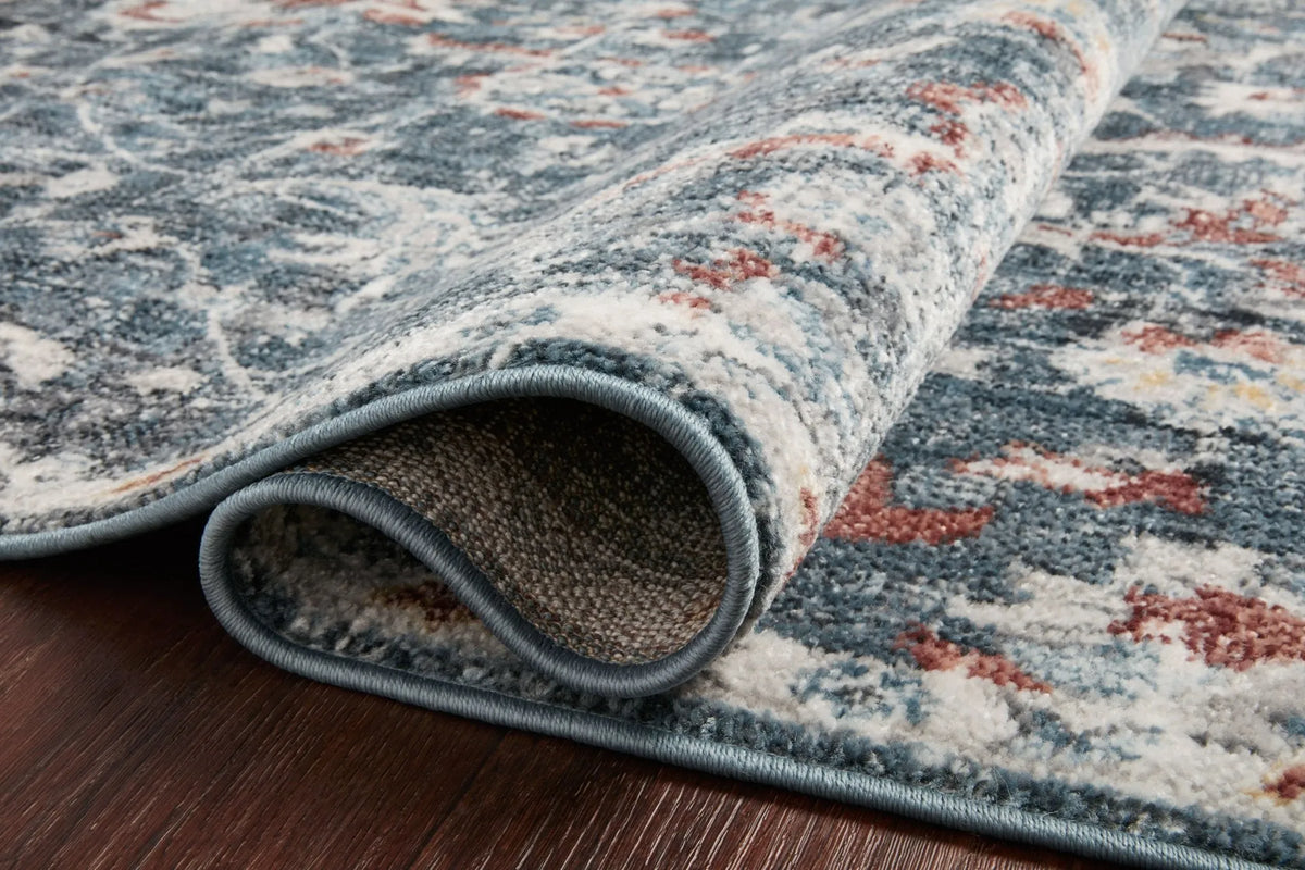 Cassandra Csn-04 Blue/Rust Rug - Rug & Home