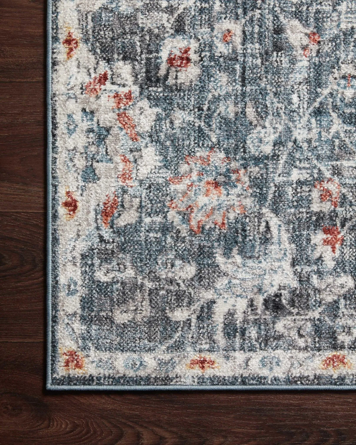 Cassandra Csn-04 Blue/Rust Rug - Rug & Home