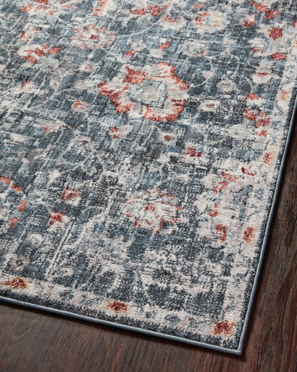 Cassandra Csn-04 Blue/Rust Rug - Rug & Home