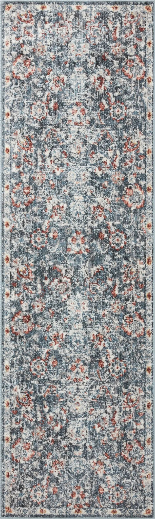 Cassandra Csn-04 Blue/Rust Rug - Rug & Home