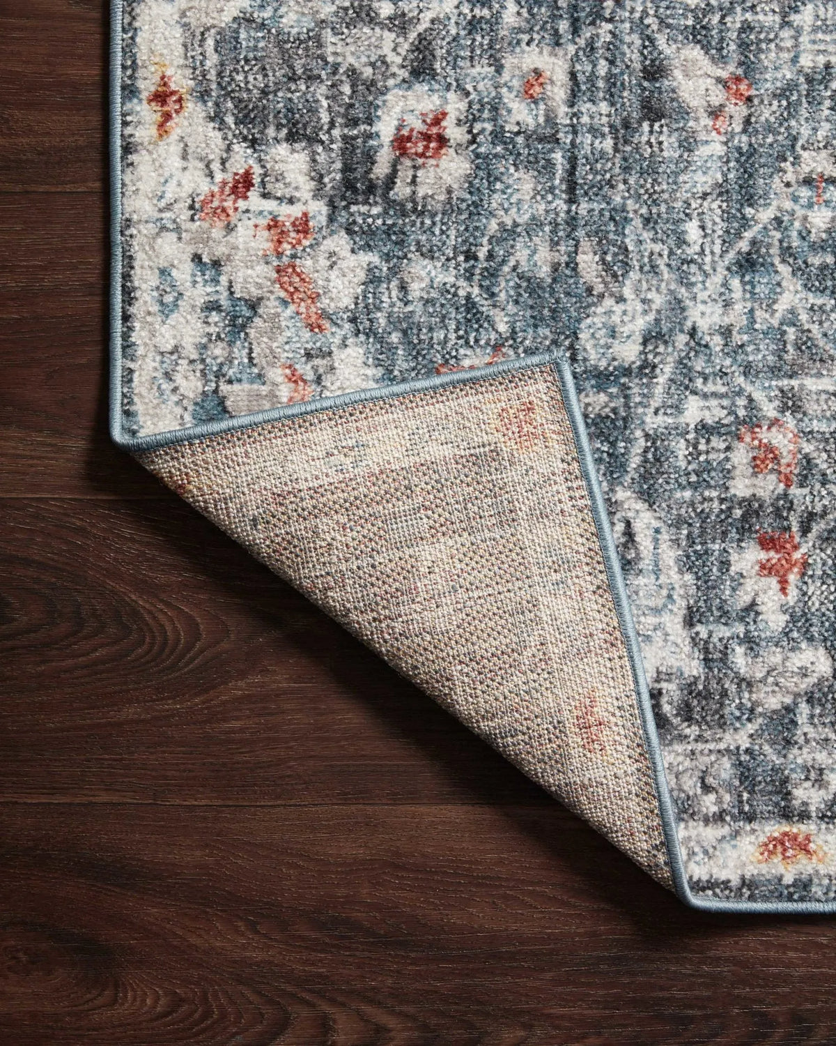 Cassandra Csn-04 Blue/Rust Rug - Rug & Home