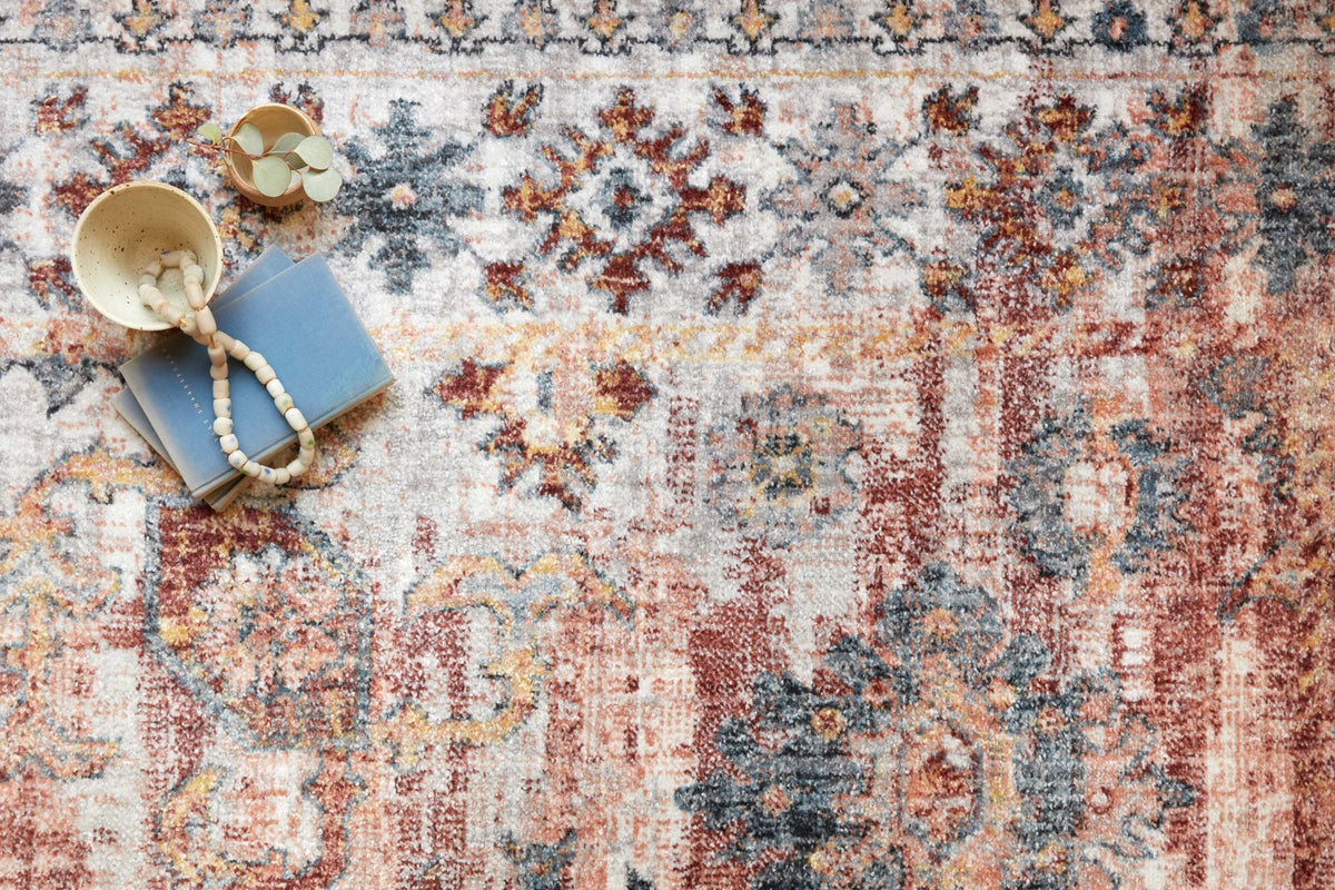 Cassandra Csn-06 Rust/Multi Rug - Rug & Home