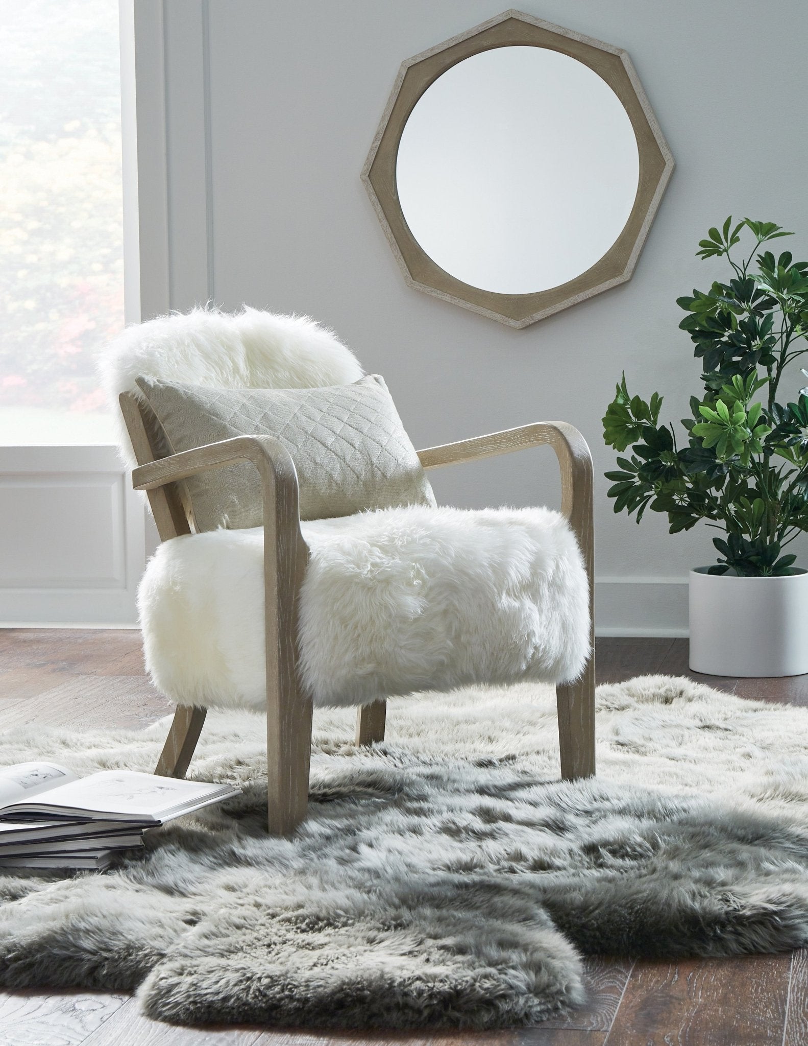 Catalina Sheepskin Arm Chair - Rug & Home