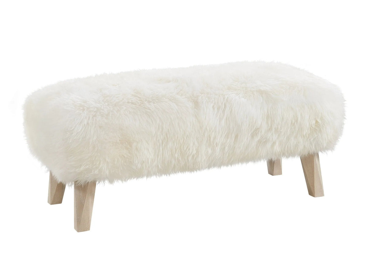 Catalina Sheepskin Bench - Rug & Home