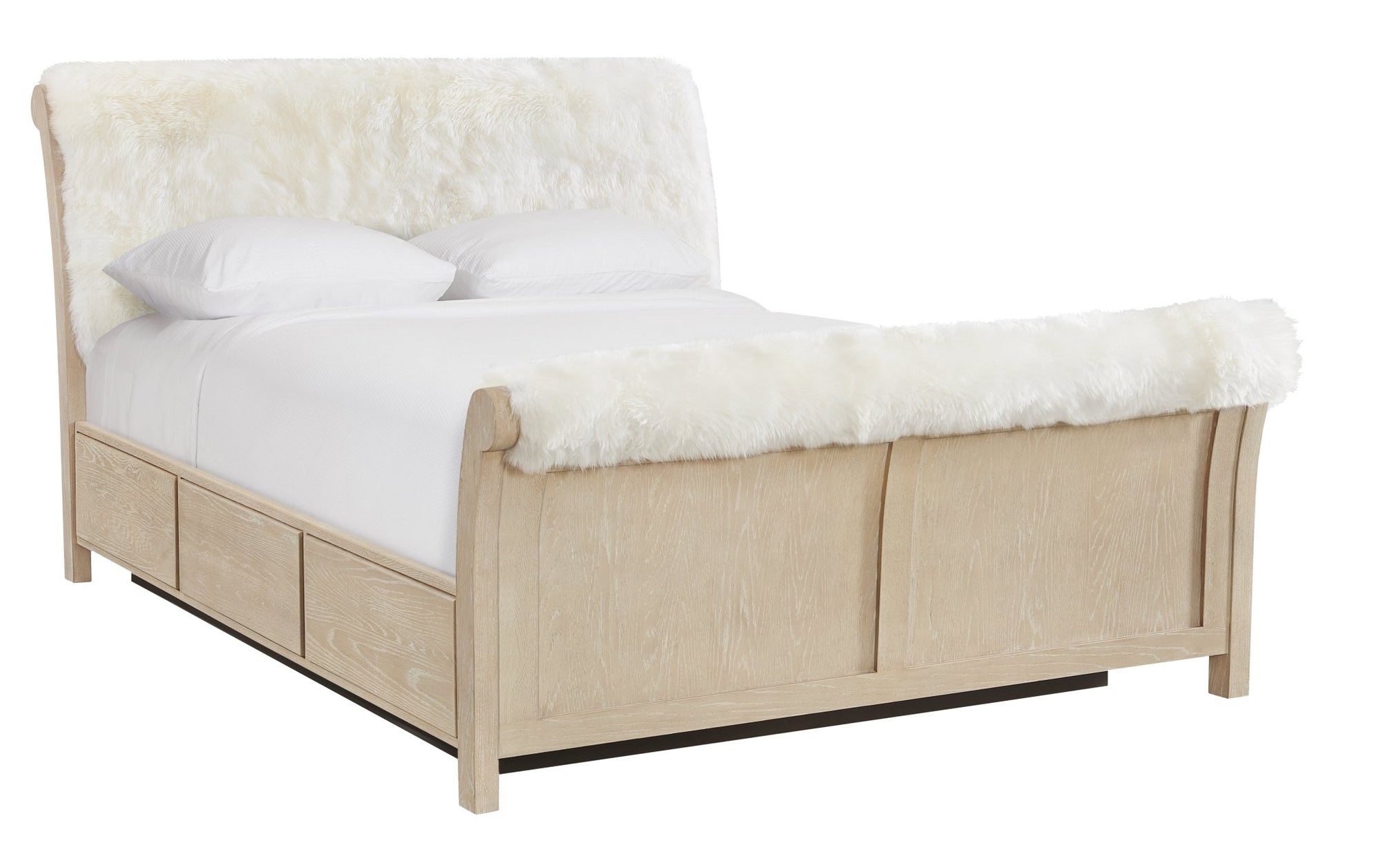 Catalina Sheepskin Storage Bed - Rug & Home