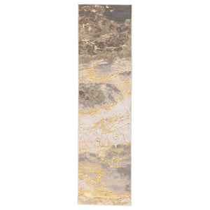Catalyst CTY02 Gray/Gold Rug - Rug & Home