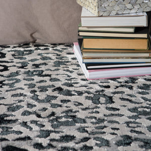 Catalyst Cty07 Fauve Gray/Black Rug - Rug & Home