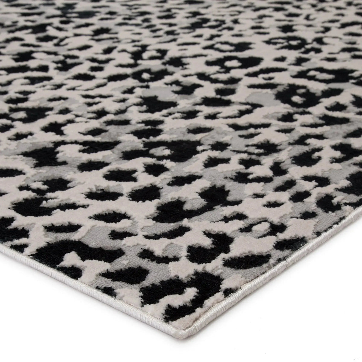 Catalyst Cty07 Fauve Gray/Black Rug