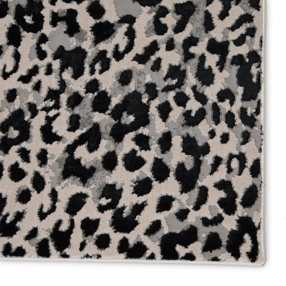Catalyst Cty07 Fauve Gray/Black Rug