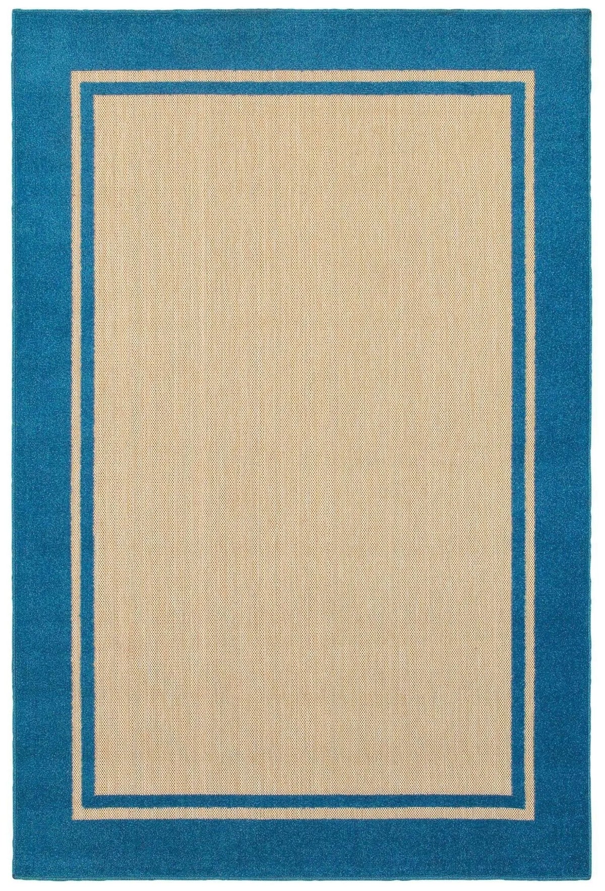 Cayman 5594b Sand/ Blue Rug - Rug & Home