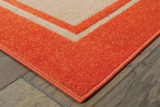 Cayman 5594Q Sand/ Orange Rug
