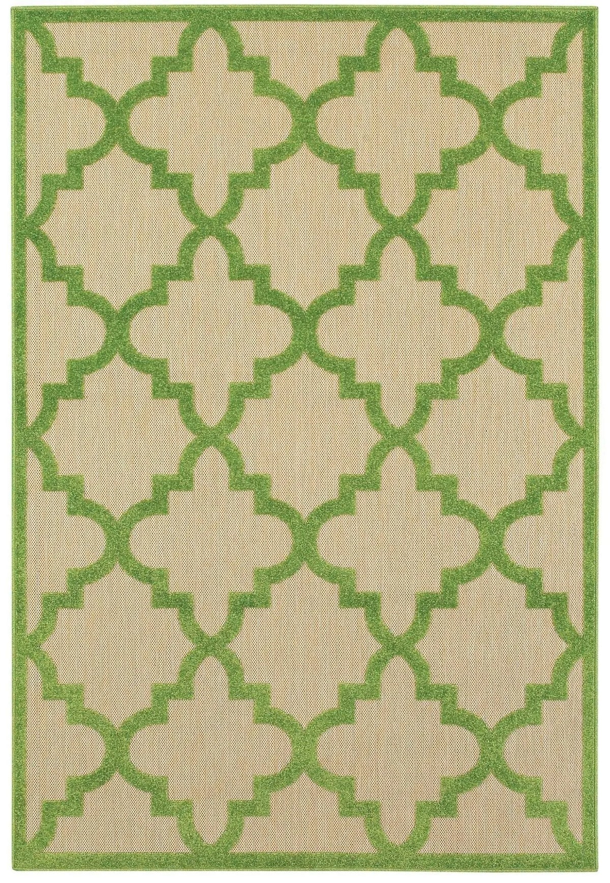 Cayman 660f Sand/ Green Rug - Rug & Home