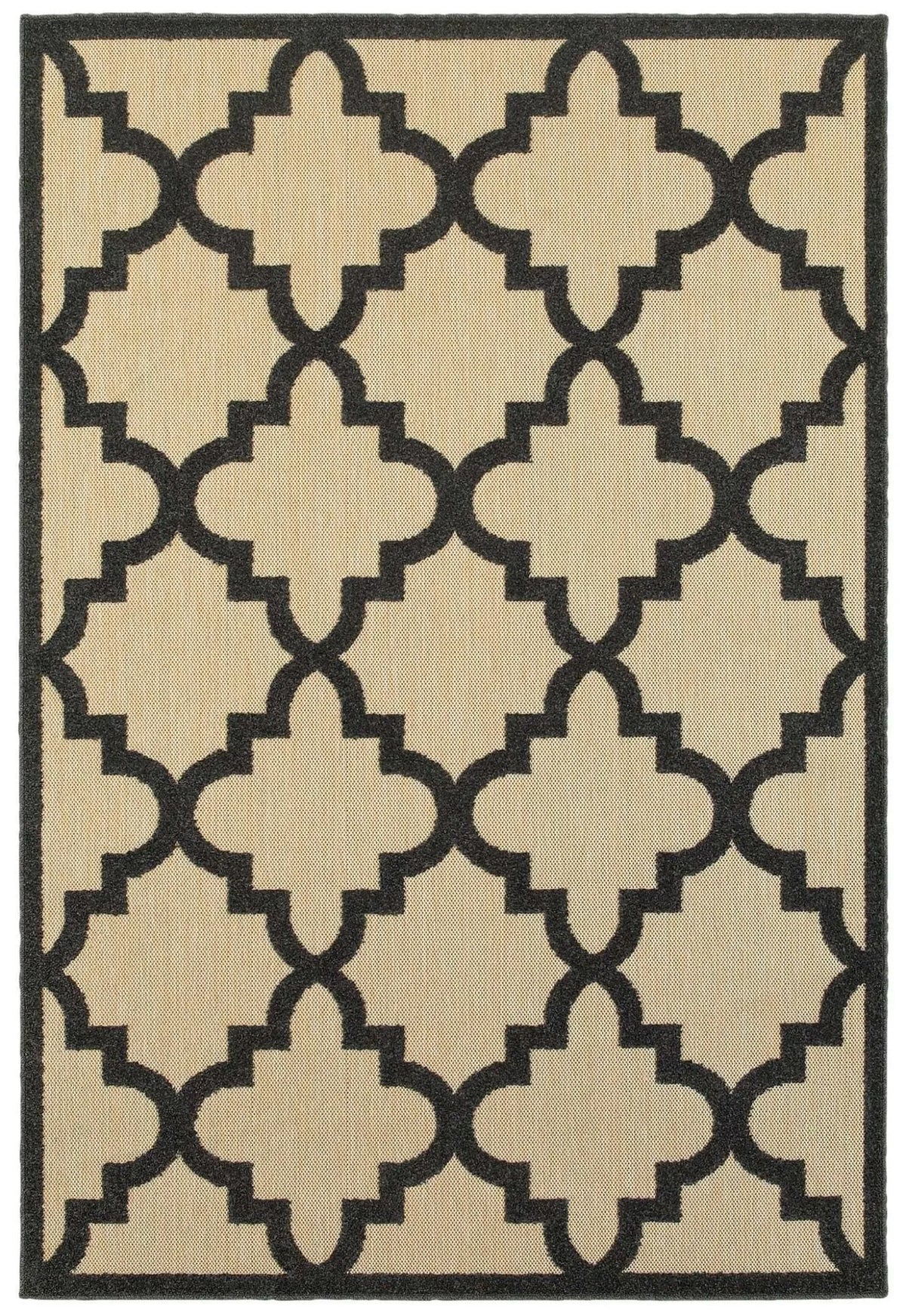 Cayman 660n Sand/ Charcoal Rug - Rug & Home