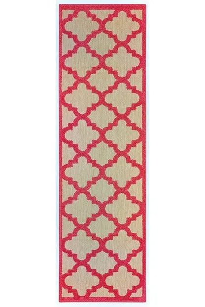 Cayman 660P Sand/ Pink Rug - Rug & Home