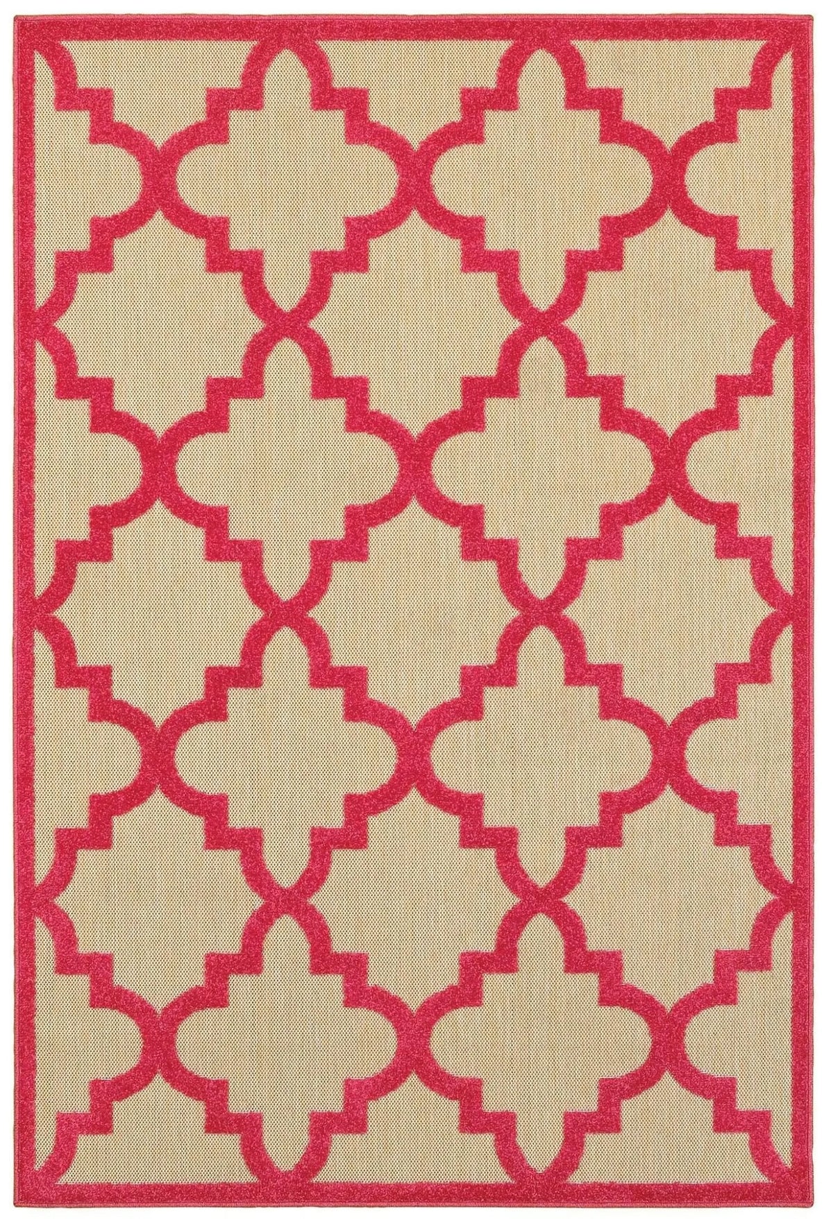 Cayman 660p Sand/ Pink Rug - Rug & Home