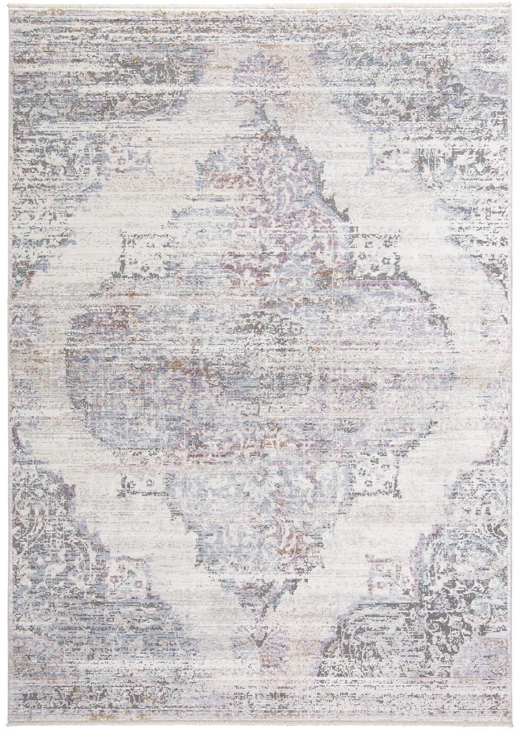 Cecily 3581F Ivory/Gray Rug - Rug & Home