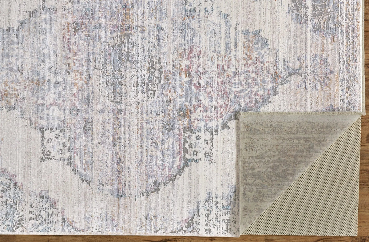 Cecily 3581F Ivory/Gray Rug - Rug & Home