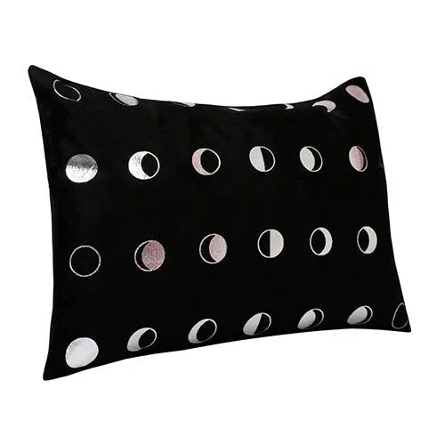 Celestial 08331BSV Black/Silver Pillow