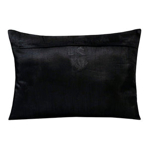 Celestial 08331BSV Black/Silver Pillow - Rug & Home