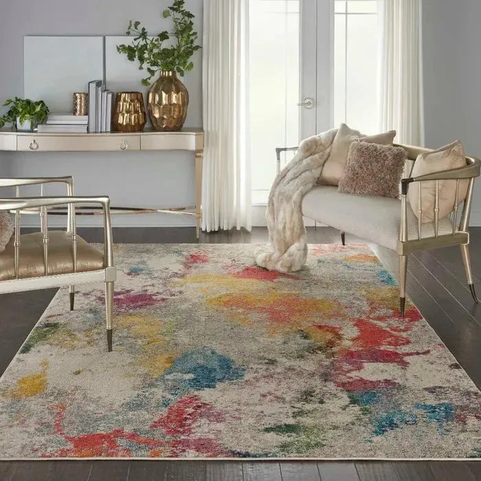 Celestial CES12 Ivory/Multi Rug