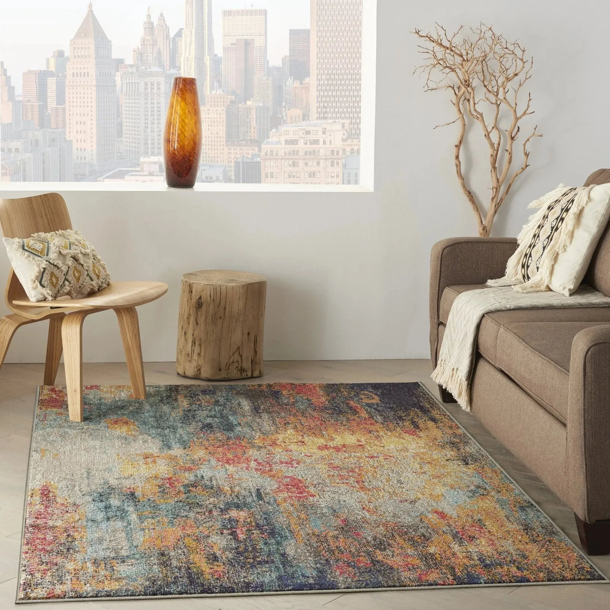 Celestial CES15 Multicolor Rug